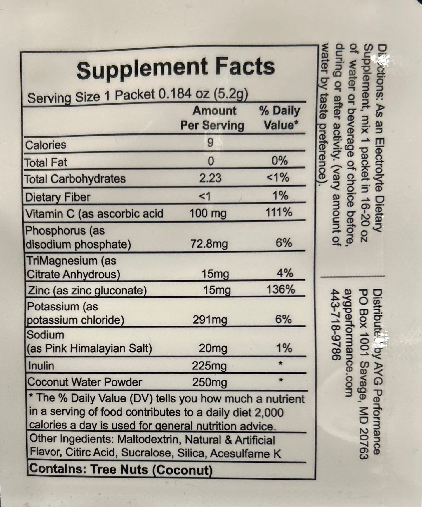 Regular Flavor (6) Packets